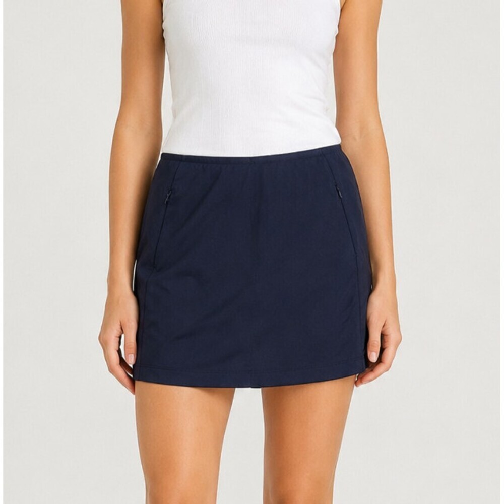 Tory Burch Sport Navy Blue Performance Golf/Tennis Athletic Skort - Size Medium